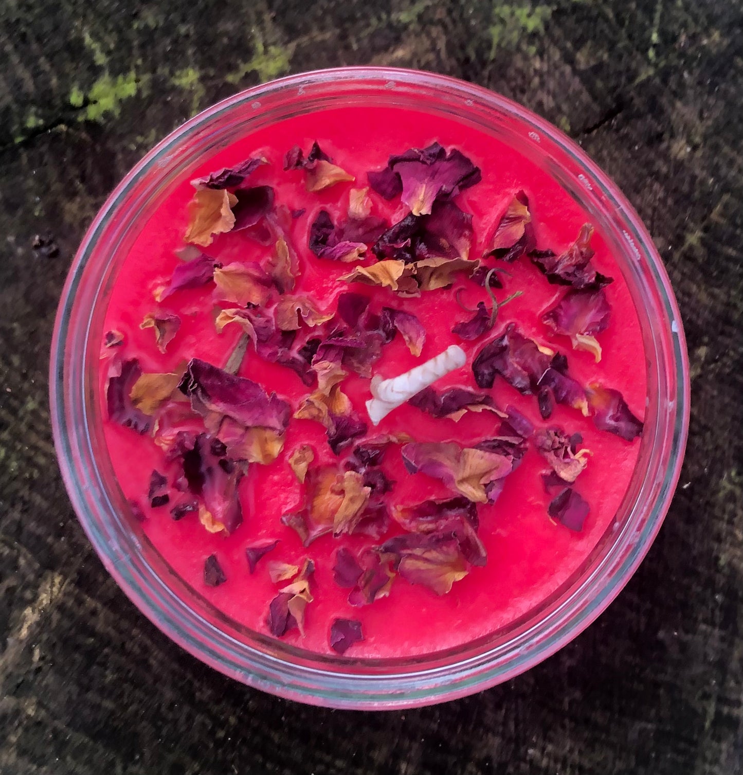 English Rose Ramekin Candle