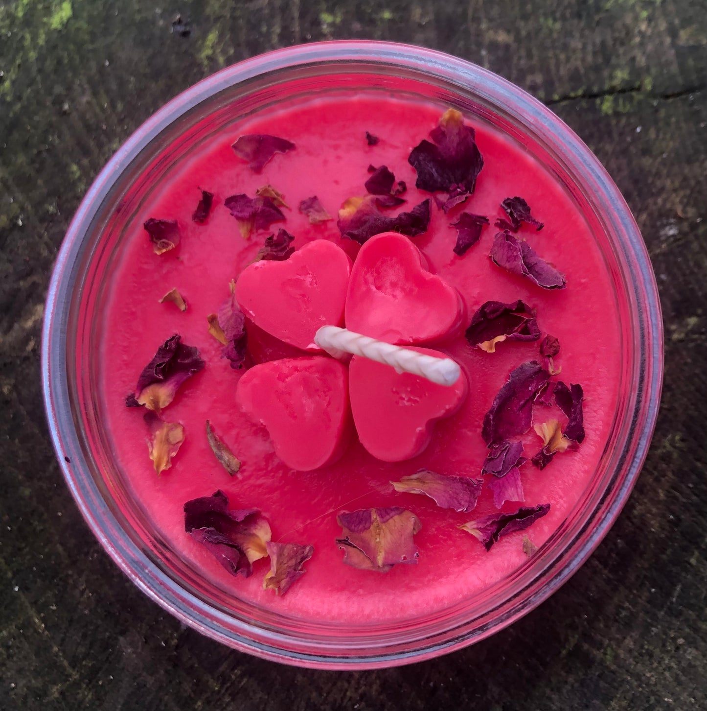 English Rose Ramekin Candle