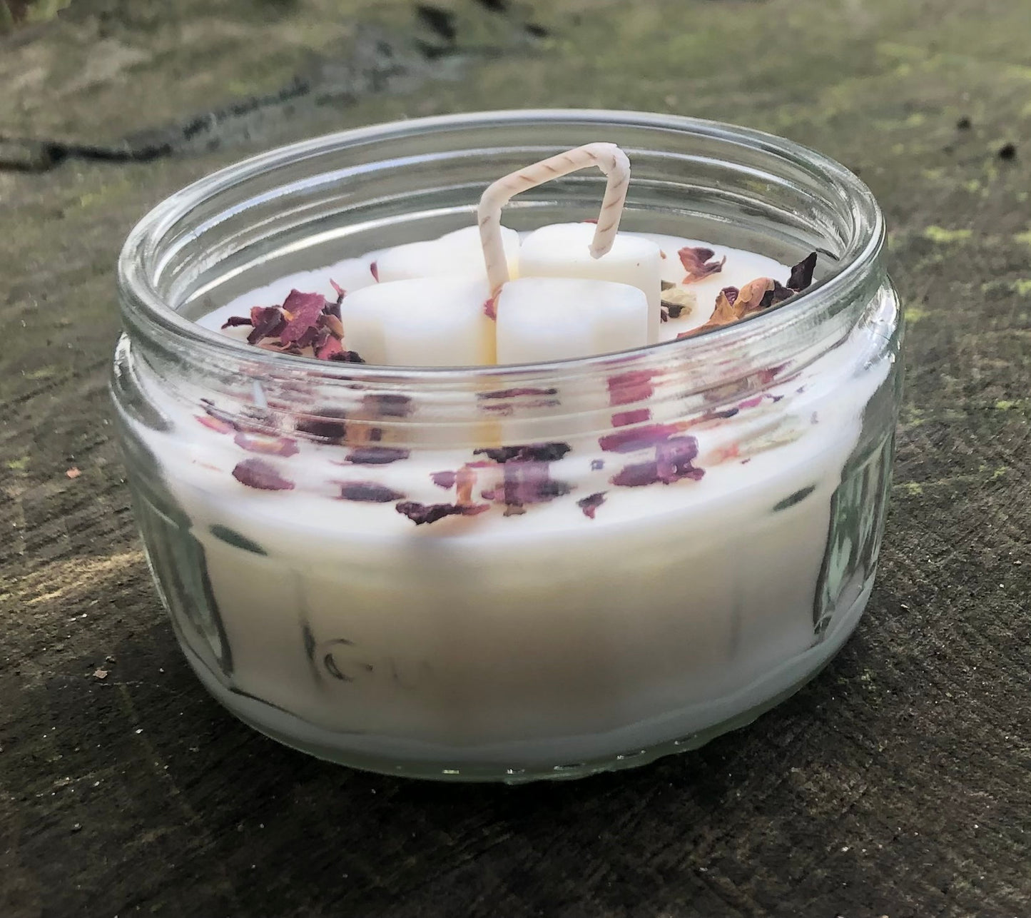 English Rose Ramekin Candle