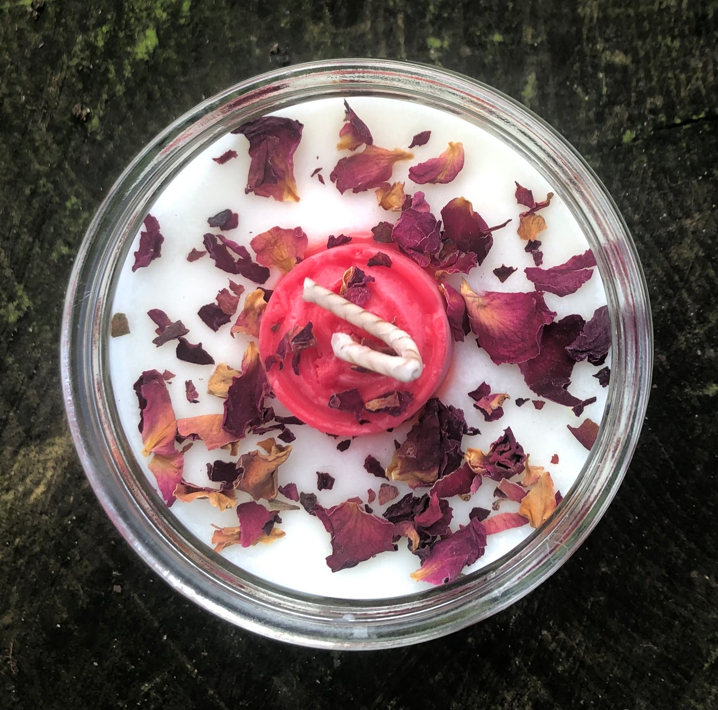 English Rose Ramekin Candle