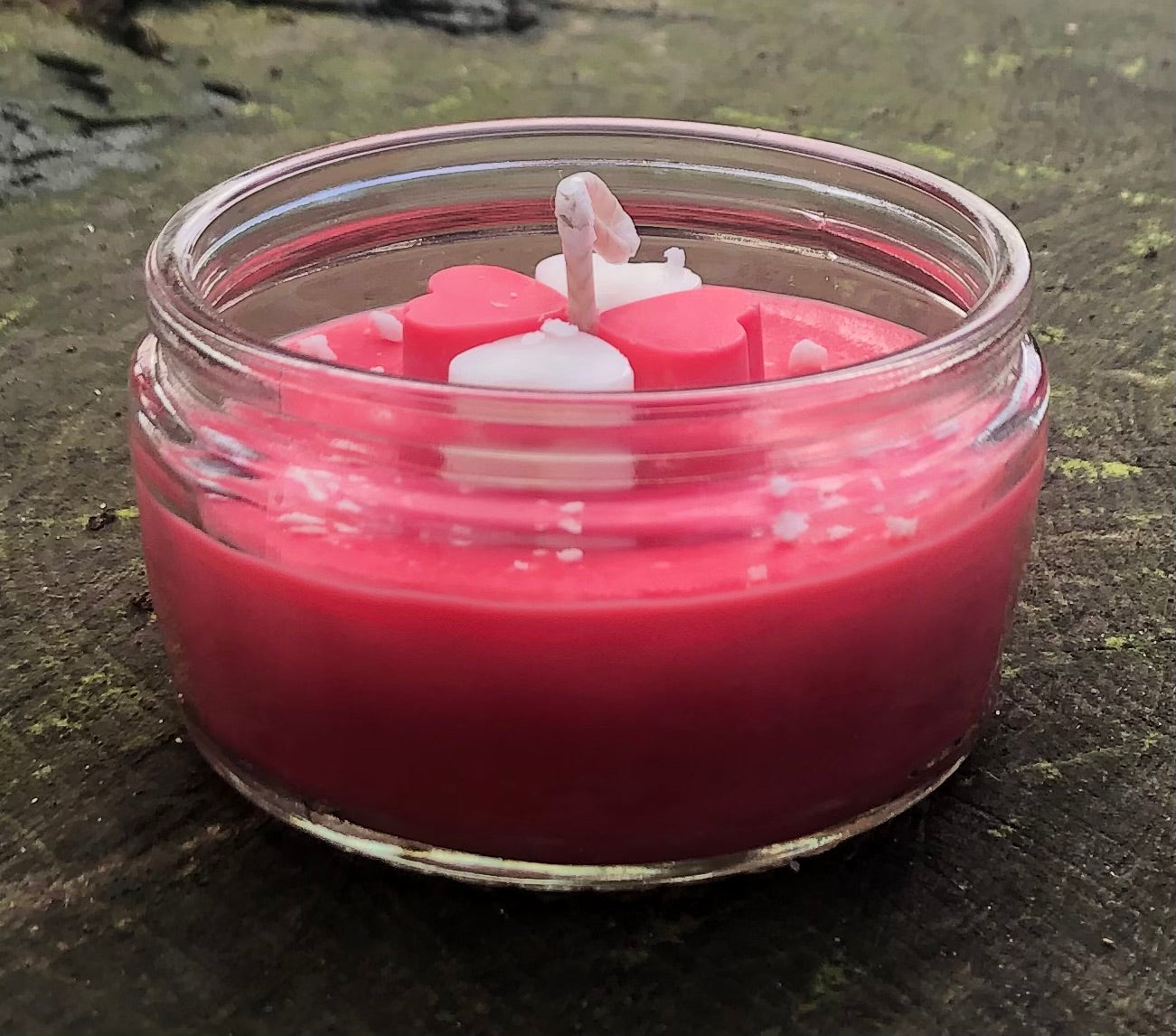 English Rose Ramekin Candle