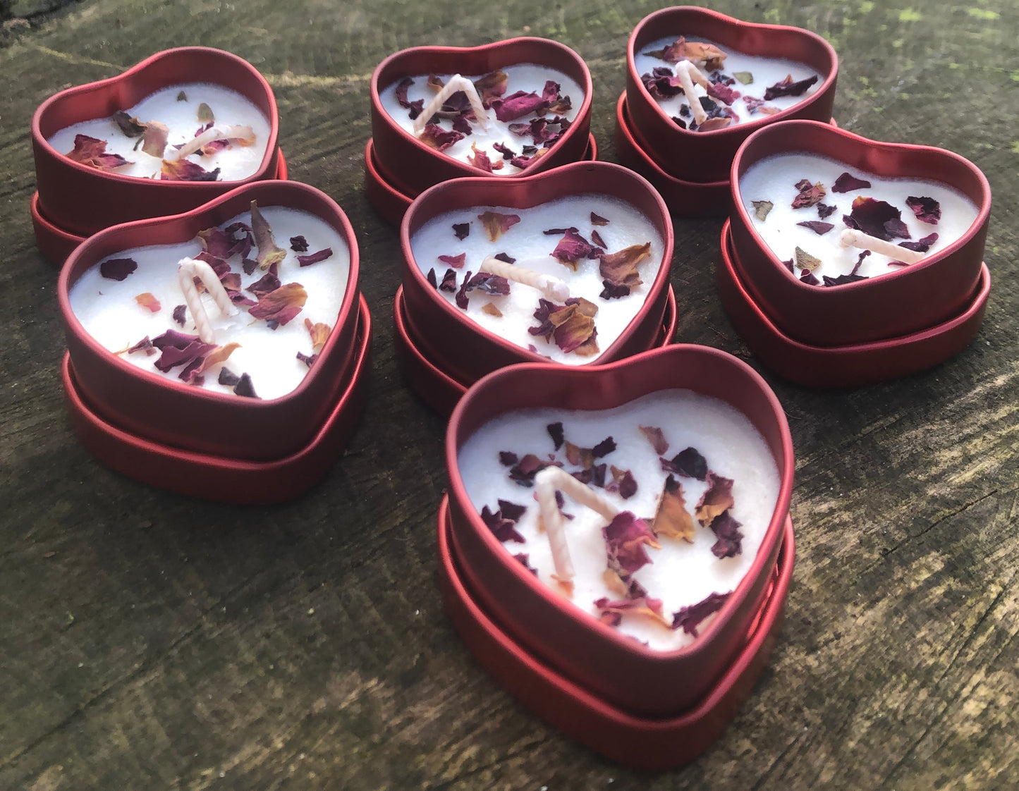 English Rose Ramekin Candle